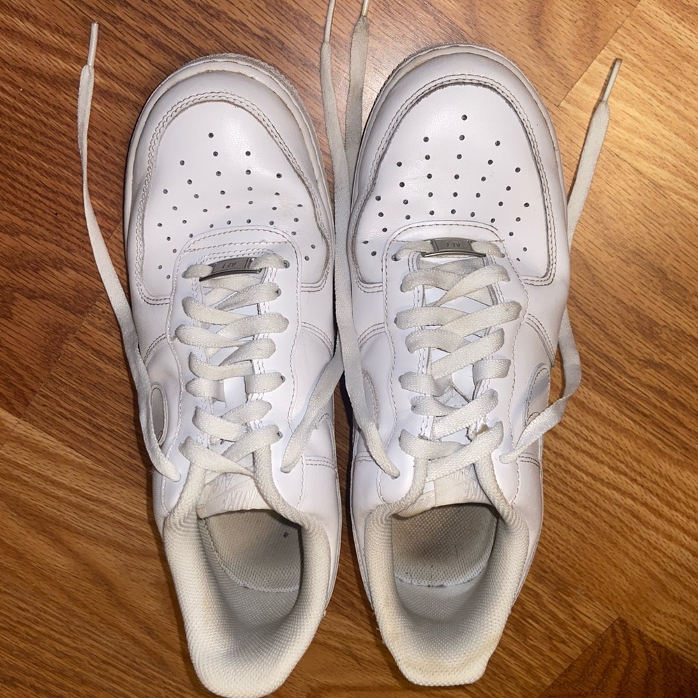 White Air Force 1s